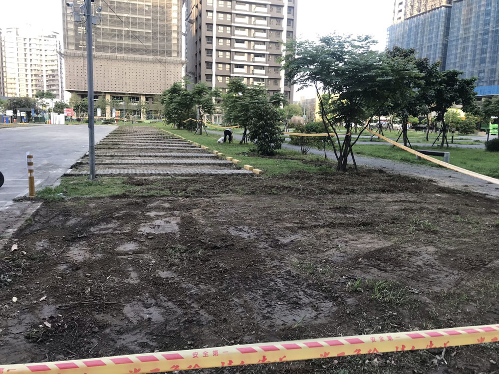 板橋平面停車場整地工程